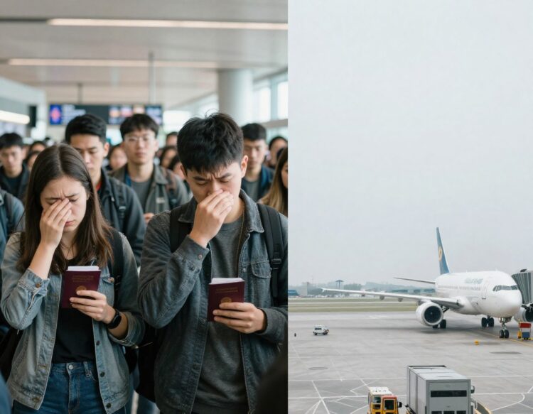 India, china, and south korea are facing significant challenges due to the u. S. Visa crackdown, with the travel, airline, and hospitality industries feeling the pressure.