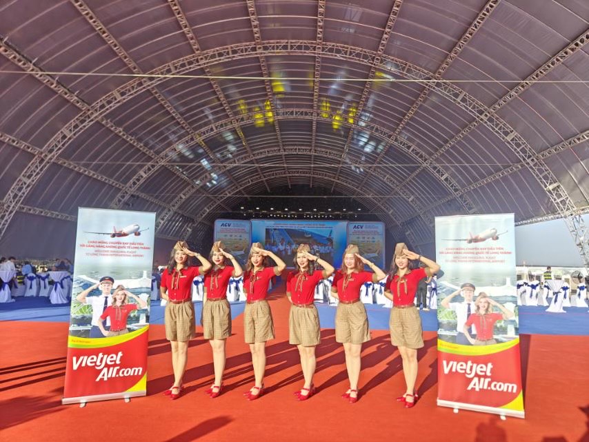 Vietjet revolutionizes regional aviation with long thanh hangar and inaugural flight to vietnam&rsquo;s largest airport!
