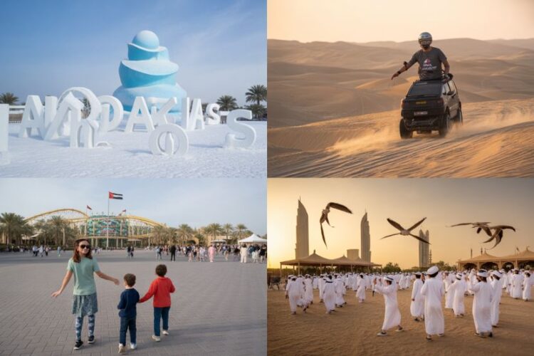 Uae&rsquo;s top winter attractions across abu dhabi, dubai, hatta, and yas island