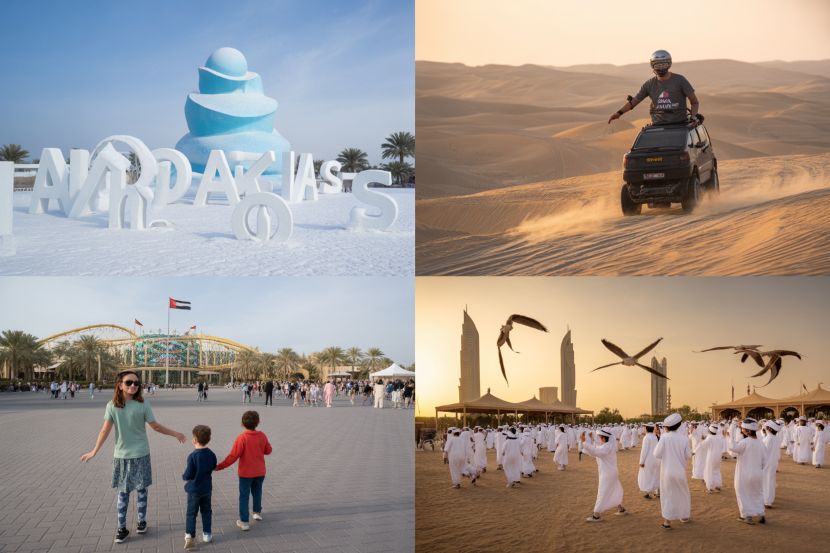 Uae&rsquo;s top winter attractions across abu dhabi, dubai, hatta, and yas island