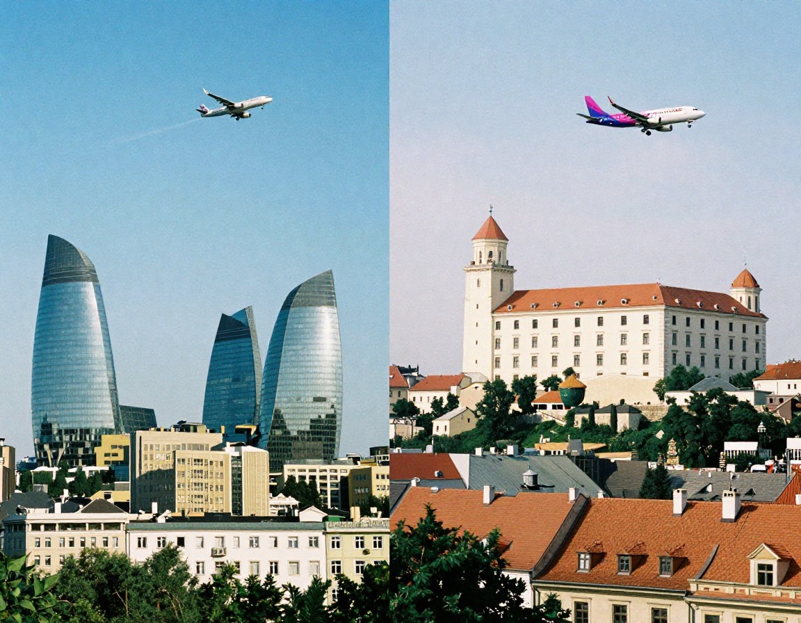 Wizz Air & Azerbaijan Airlines Announce Direct Baku-Bratislava Flights, What You Need to Know About ...
