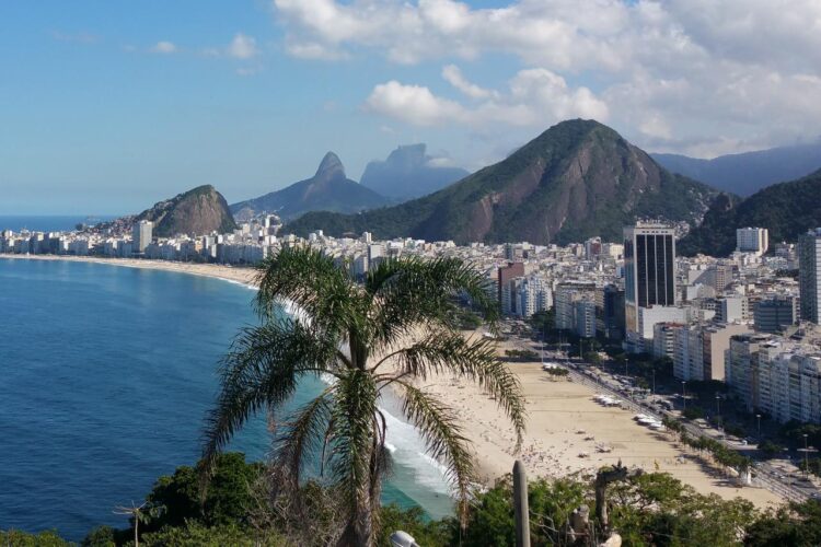 Copacabana Beach one of Brazil’s top tourism hotspots. (Adobe Stock Photo)
