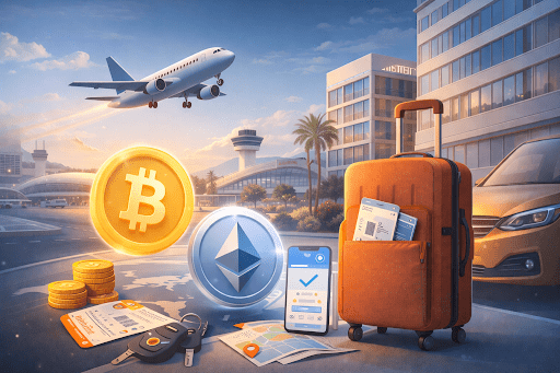 How to Book Travel with Cryptocurrency 2026 Guide