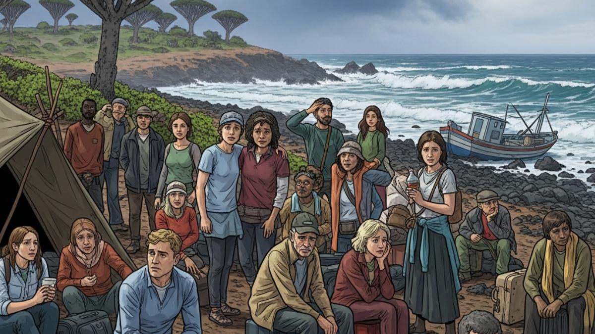 How did 400 tourists end up stuck on Yemen’s Socotra island