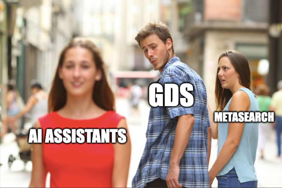 How Does AI Impact Metasearch? Solving the 1 Million Look to Book Problem