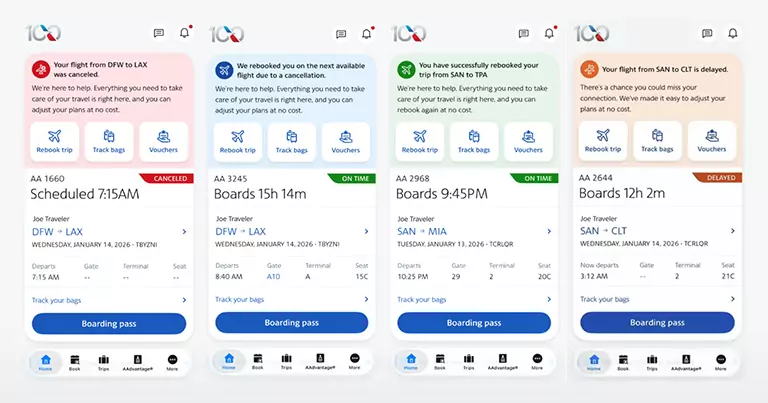 American Airlines empowers customers with app enhancements
