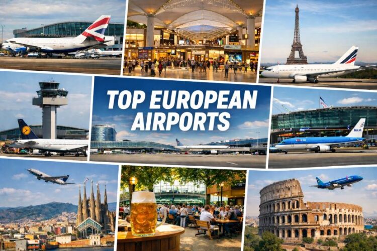 Amsterdam Schiphol Joins London Heathrow, Istanbul, Paris Charles de Gaulle, Frankfurt, Barcelona El...