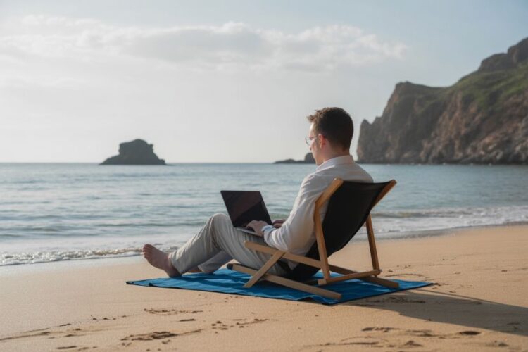 Combining business and leisure, bleisure travel allows professionals to work remotely while enjoying their vacation destinations.