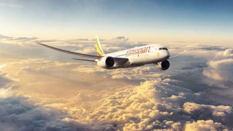 Boeing and Ethiopian Airlines announce order for nine B-787 Dreamliner airplanes
