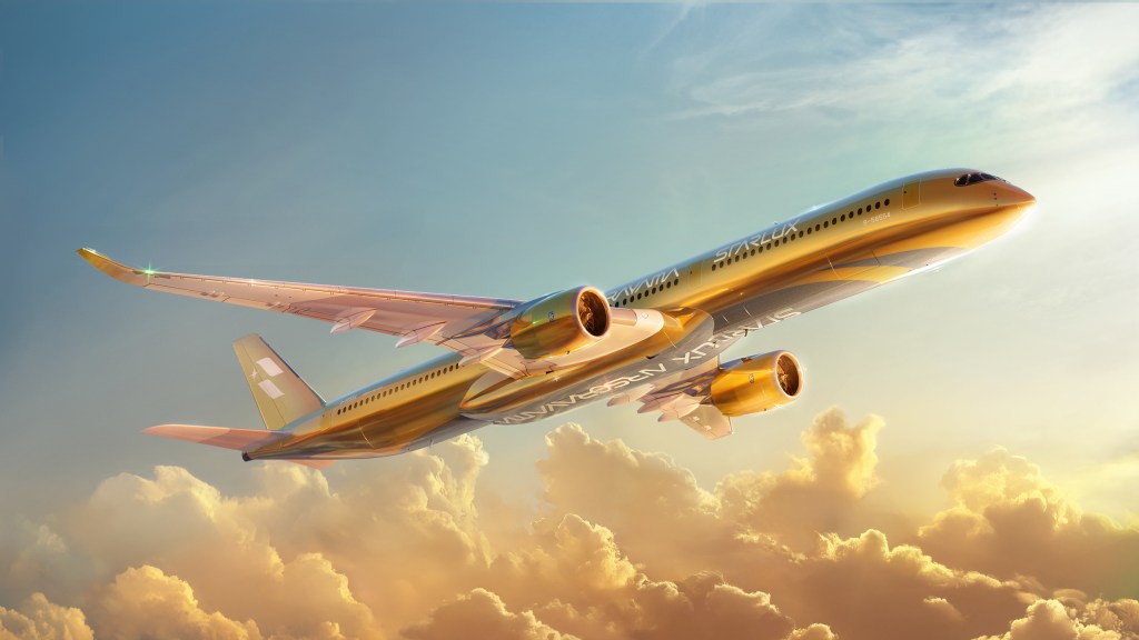 Is This Golden Plane a Marketing Masterclass or 24-Carat Gamble?