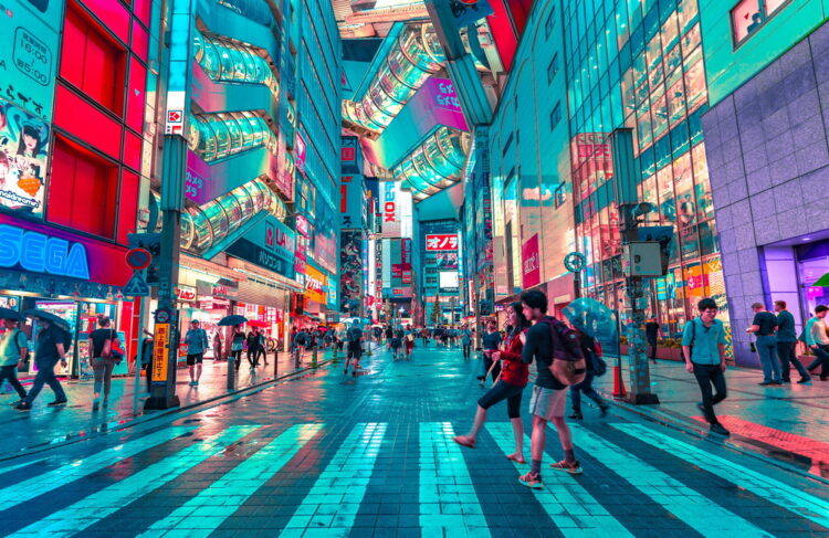 Tokyo, Japan, a popular destination in 2016. Unsplash