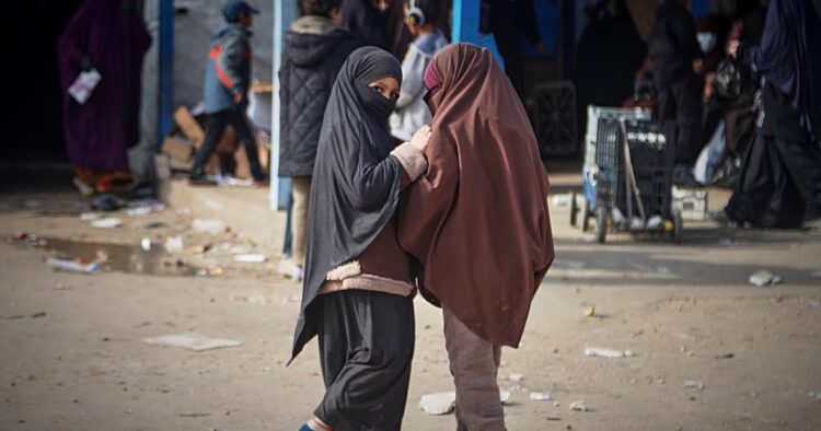 Foreign women linked to IS in Syria detention camps hope for amnesty