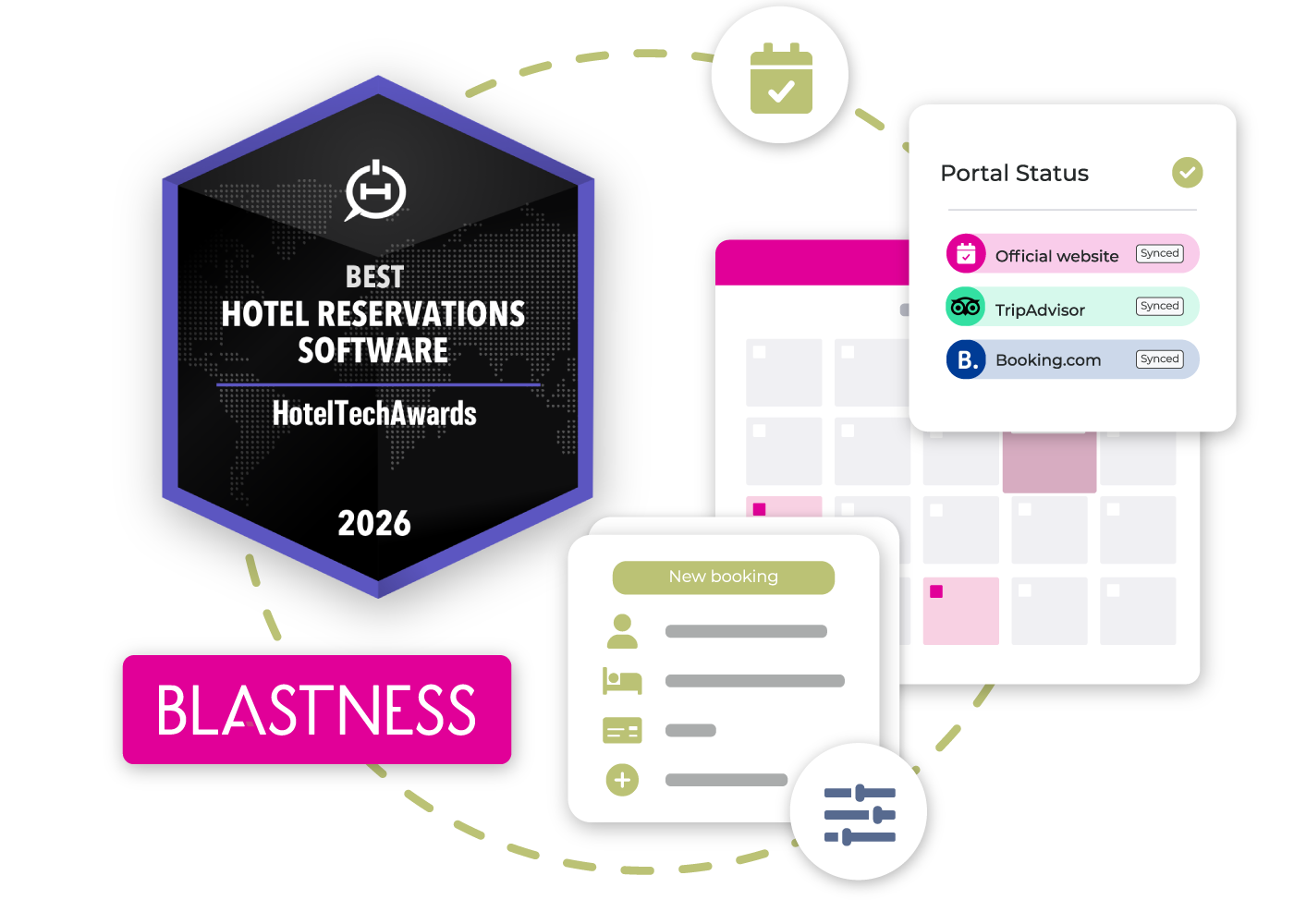 BLASTNESS TAKES HOME THE HOTELTECHAWARDS 2026 AS THE BEST HOTEL RESERVATIONS SOFTWARE IN THE WORLD