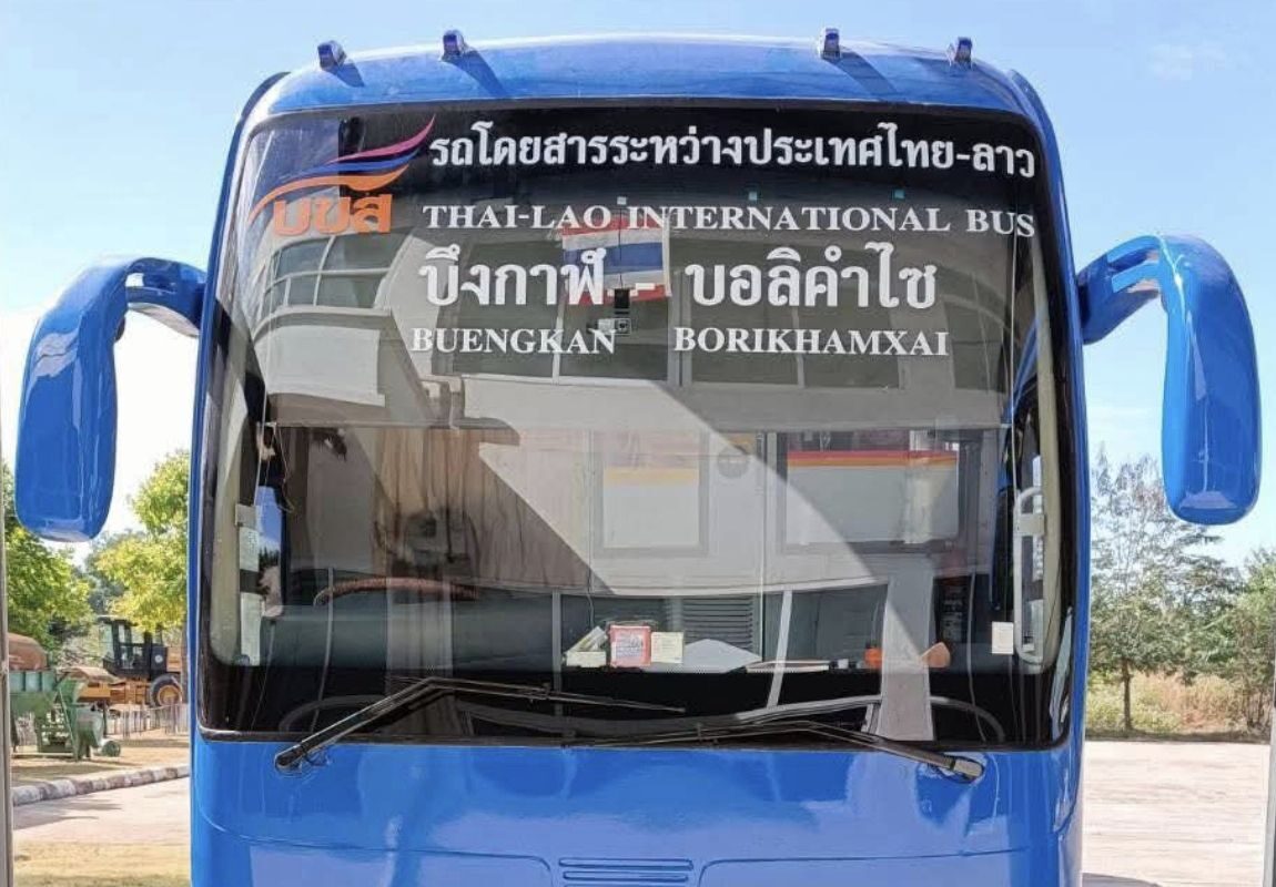 Bueng Kan–Bolikhamxay Cross-Border Bus Service Begins Trial Operations