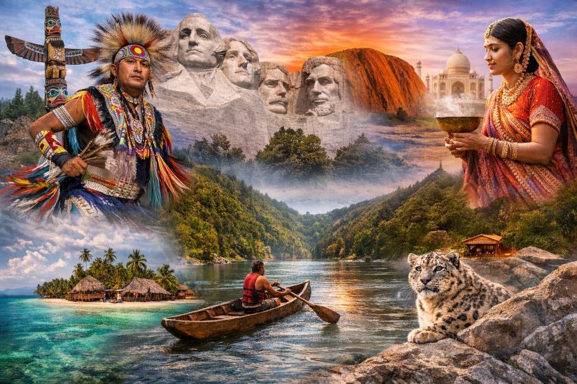 Indigenous tourism in canada, the usa, australia, panama, and india