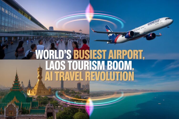 Canada joins the digital nomad revolution, dubai surpasses atlanta as world’s busiest airport, laos unites with global tourism powerhouses, and aeromexico sets new standards, latest update is here