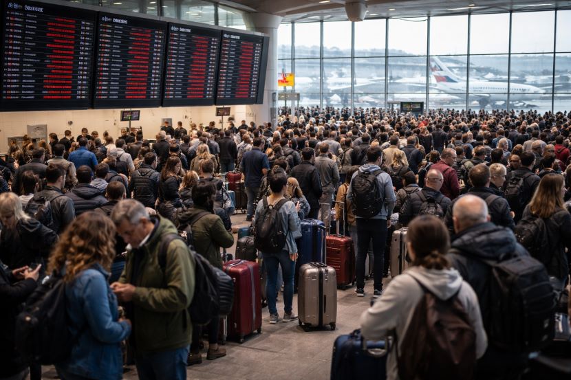 Canada Faces Travel Disruption As 58 Flights Were Delayed And 89 Flights Cancelled Including WestJet...