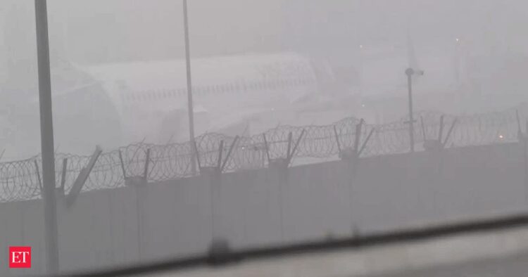 Delhi flight cancellations: 148 flights cancelled as dense fog engulfs city on last day of the year;...