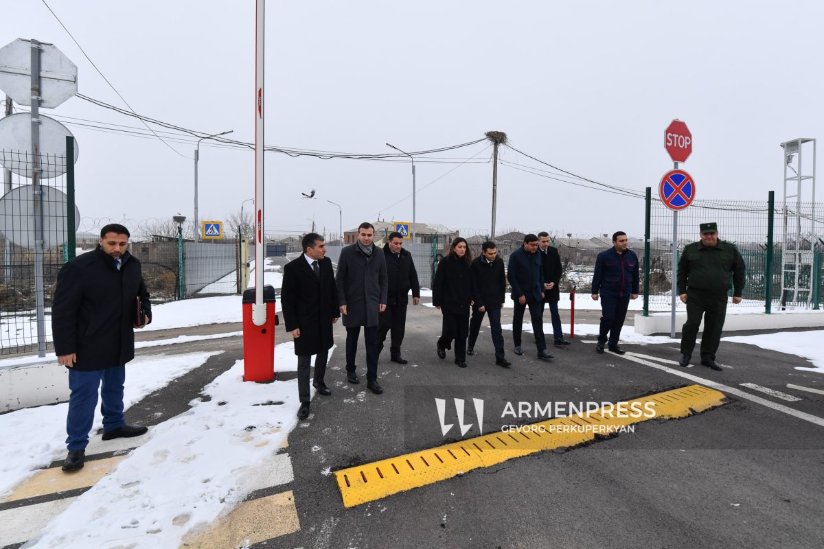 Deputy Minister inspects Margara checkpoint – Public Radio of Armenia