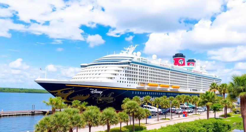 Disney Cruise Line Strengthens Asia Cruise Tourism Growth as Disney Adventure Arrives at the Port Ca...