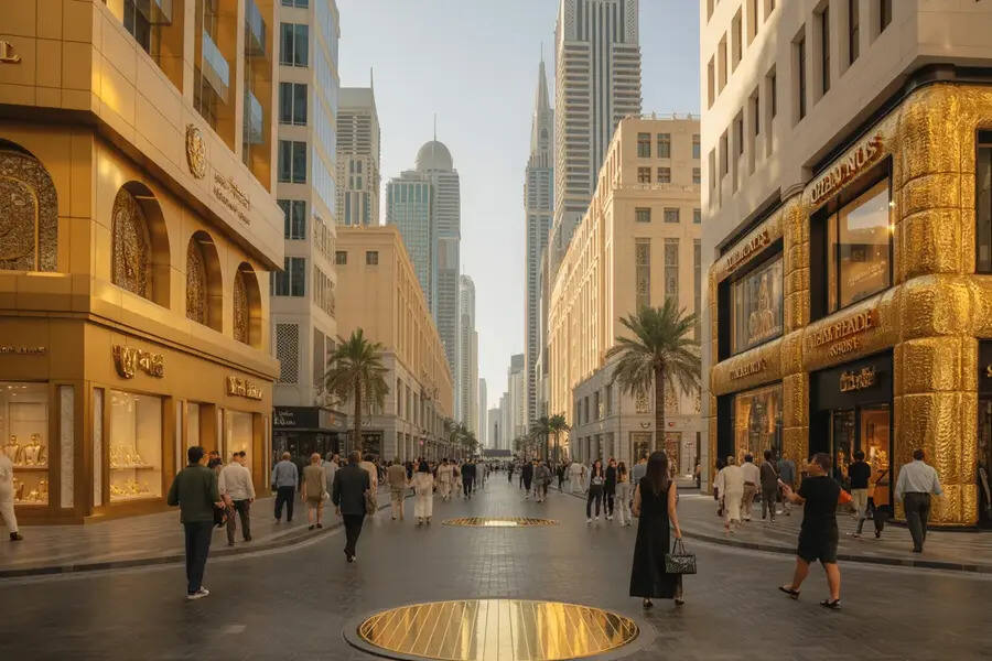 Dubai Set To Revolutionize Global Gold Trade With The Launch Of The World’s First Ever Gold Street i...