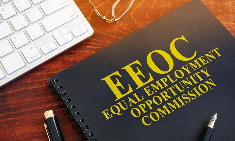 An EEOC document binder