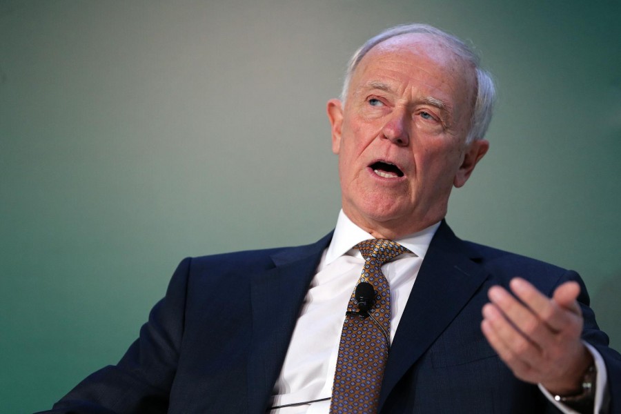 FILE PHOTO: Emirates Airline President Tim Clark speaks at the Arabian Travel Market in Dubai, UAE April 29, 2019. REUTERS/Satish Kumar