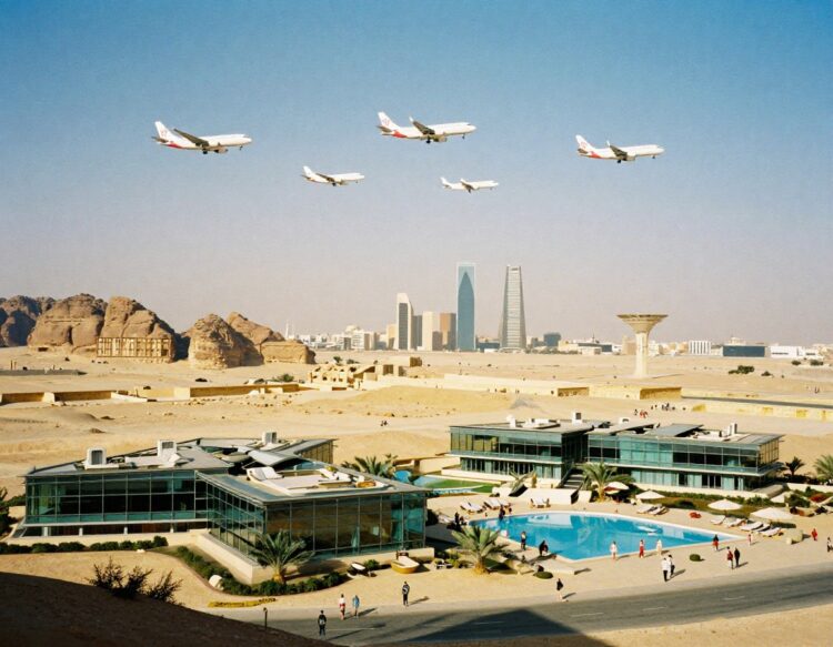 Emirates joins qatar airways, saudia, british airways, united airlines, and turkish airlines in leading a massive surge in tourism to saudi arabia,