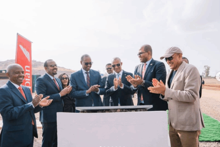 Aviation : Ethiopian Airlines officially launched construction works for the Bishoftu International ...