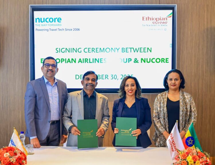 Ethiopian Airlines Partners with Nucore Technologies to Boost Digital Capabilities