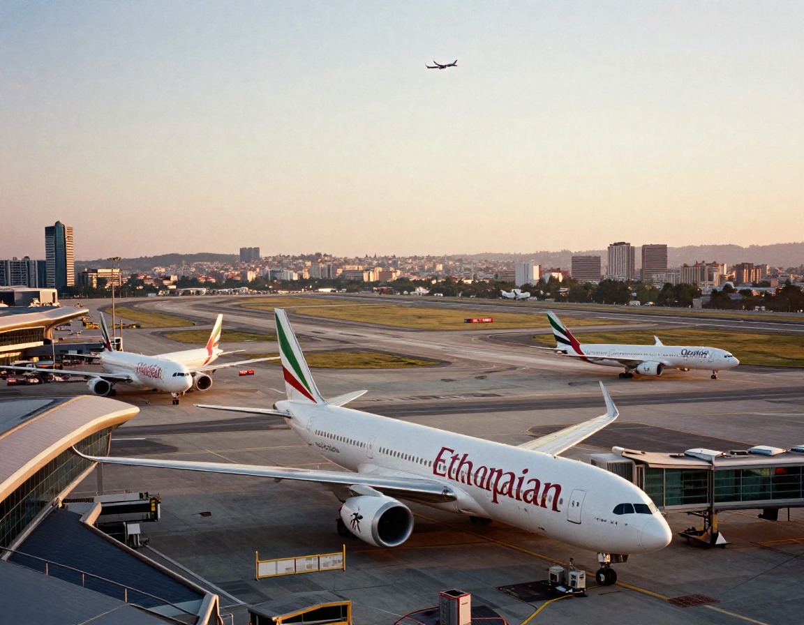 Ethiopian airlines, qatar airways, and emirates are set to reshape the landscape of african aviation with the launch of africa’s largest and most ambitious airport project