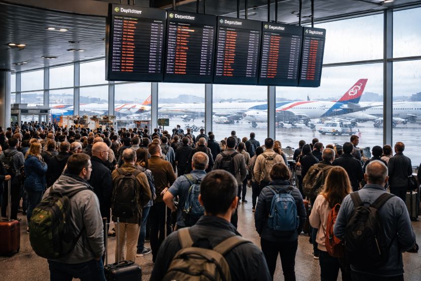 Travel Disruption in Europe as Netherlands, France, Turkey, UK and Germany Delay 1,793 and Cancel 81...