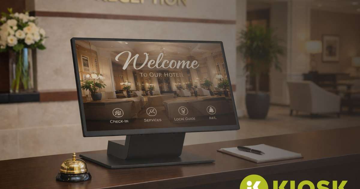 How a Made-in-Europe POS-Integrated Self-Service Kiosk Is Redefining the Hotel Arrival Experience