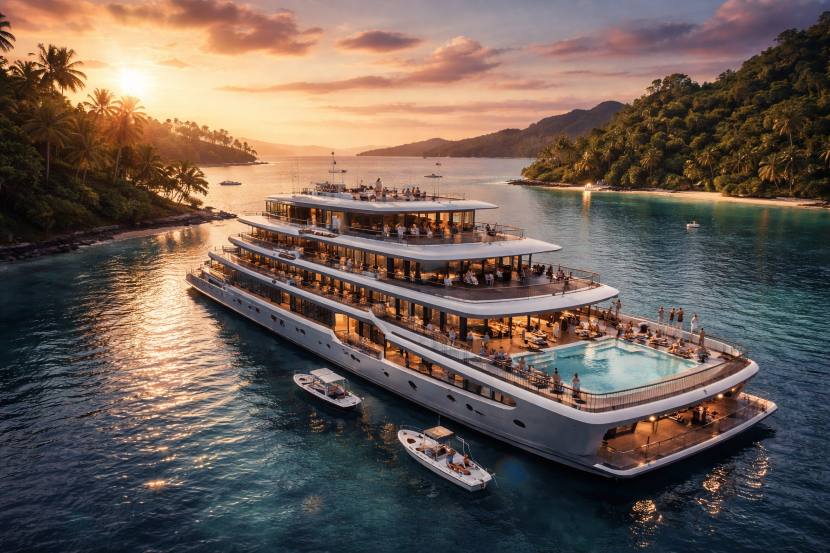 Floating Hotels Revolutionising Hospitality And Tourism Trends - Travel And Tour World