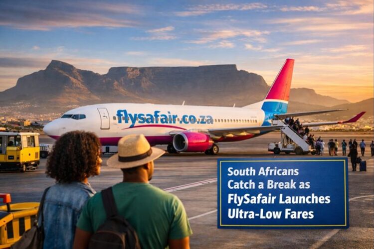 FlySafair Combines Record Punctuality With Deep R373 Flight Discounts