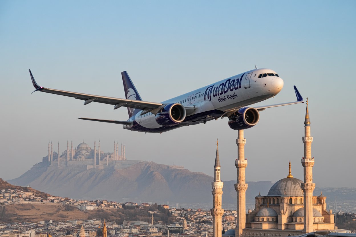 Flyadeal launches new direct route from madinah to istanbul sabiha gokcen.
