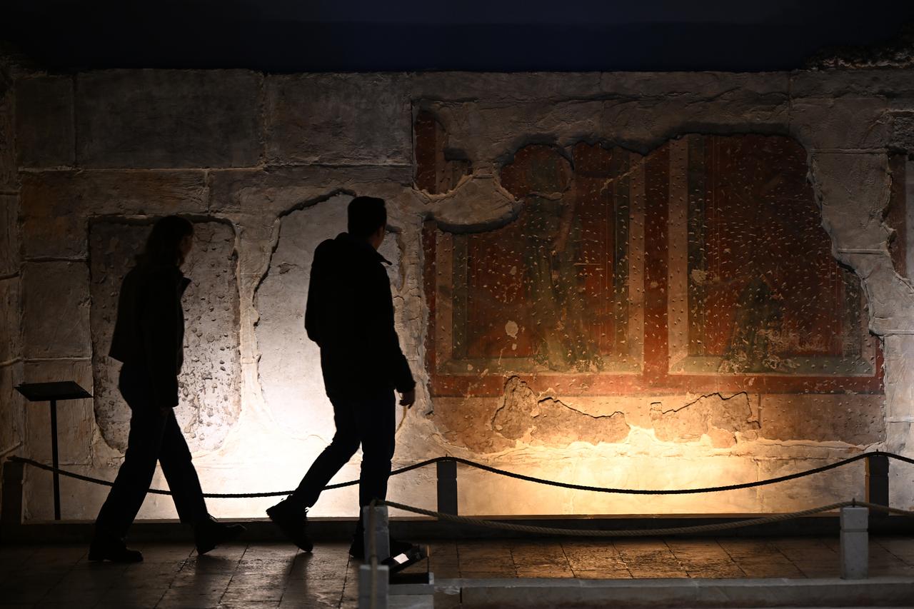 The Zeugma Mosaic Museum welcomes its visitors, Gaziantep, Türkiye, Jan. 11, 2026. (AA Photo)