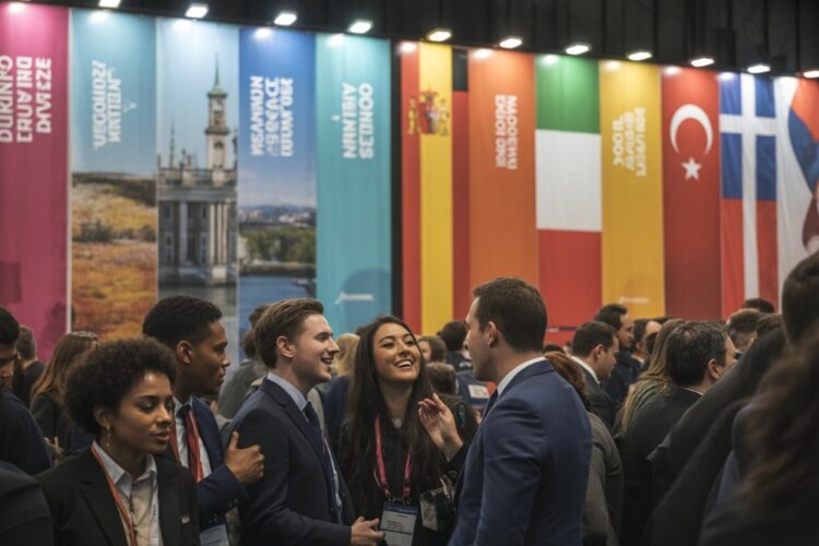 Itb berlin 2026, with vibrant tourism pavilions