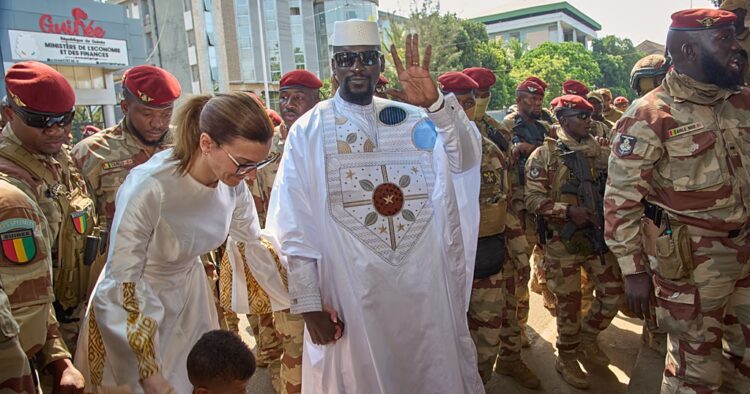 Guinea: Doumbouya supporters express joy after victory in presidential election