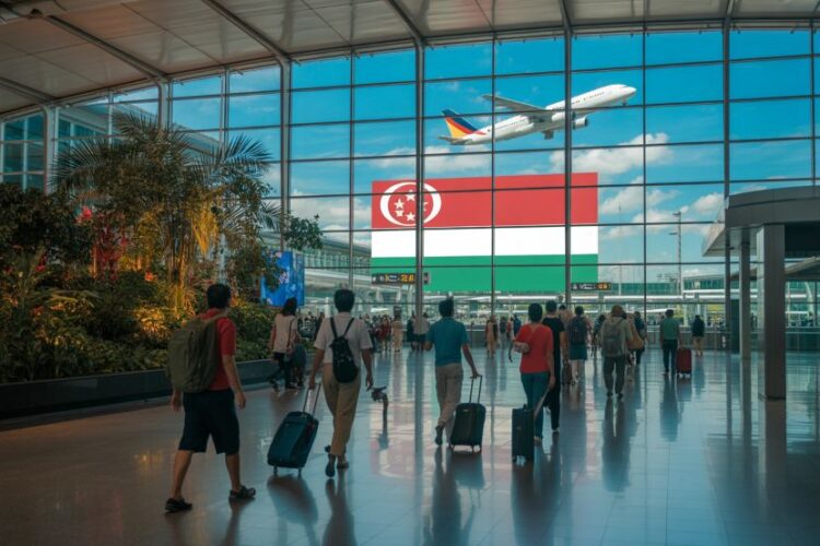India joins the top five markets driving growth at singapore’s changi airport with new global city links