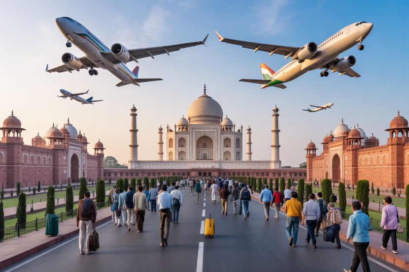 2026 marks india’s unstoppable rise in tourism—airlines deliver 5. 2 billion passengers, propelling unmatched growth!