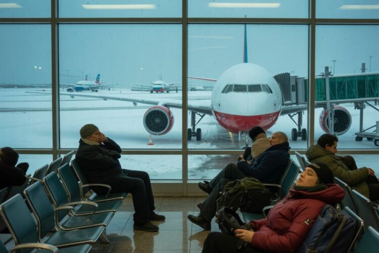 Istanbul faces travel nightmare: snowstorm grounds flights, strands tourists