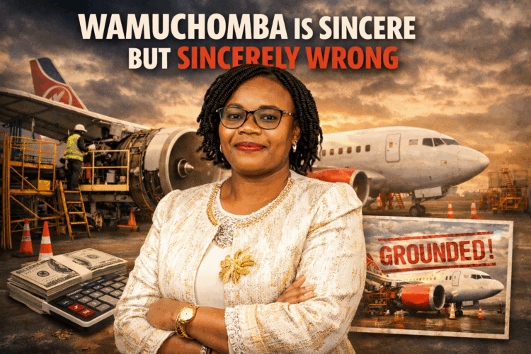Wamuchomba is sincere but sincerely wrong on Kenya Airways