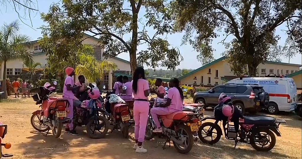 Kenya’s Boda Girls ride to save lives in remote communities