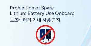 Korean Air, Asiana Airlines ban in-flight usage of portable batteries