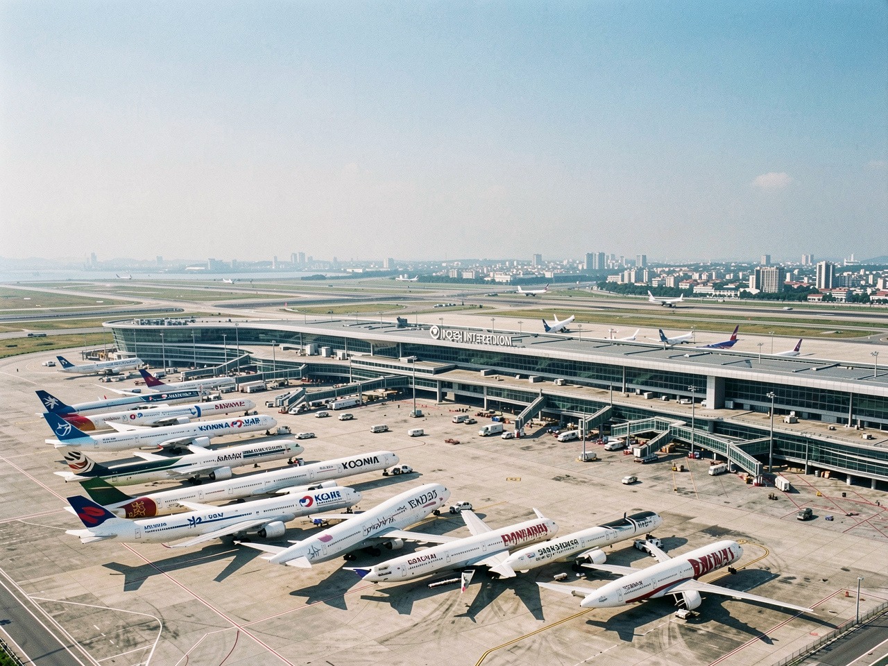 Korean air, asiana airlines, and cathay pacific are leading the charge as incheon international airport reaches a historic milestone