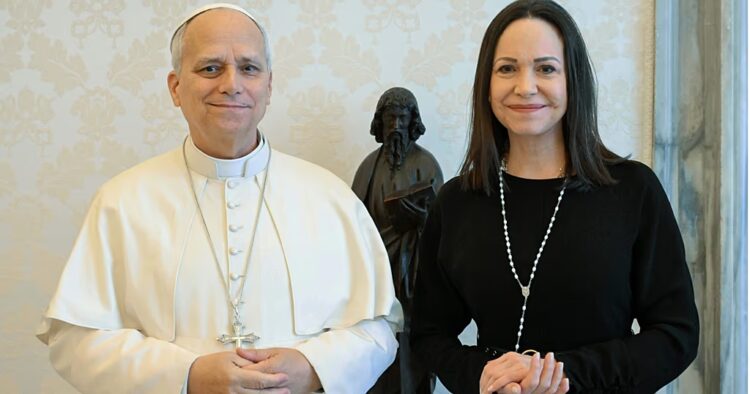 Machado seeks Pope Leo's support for Venezuela's transition during Vatican meeting