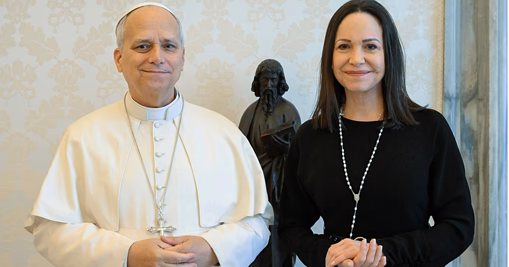 Machado seeks Pope Leo's support for Venezuela's transition during Vatican meeting