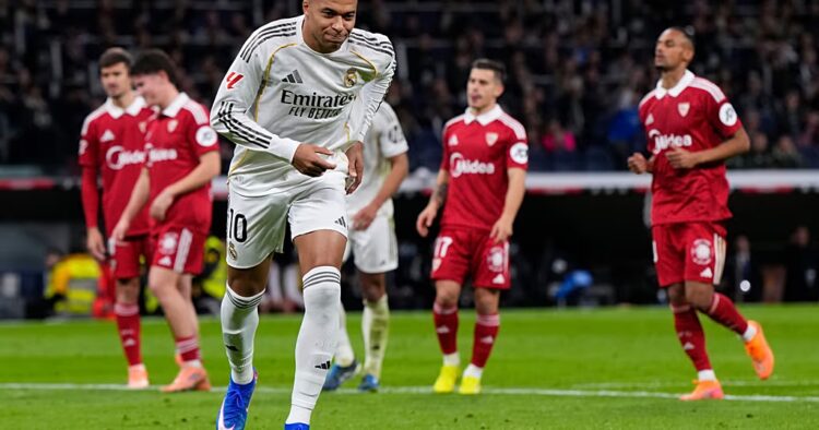 Real Madrid’s Mbappé suffers knee sprain, faces weeks on sidelines