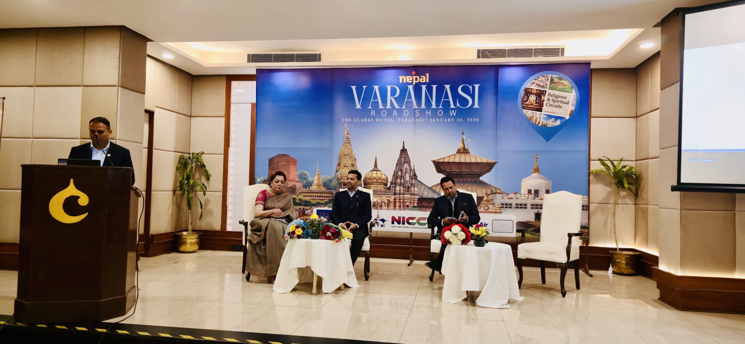 Nepal targets Indian tourists with pilgrimage push at Varanasi roadshow